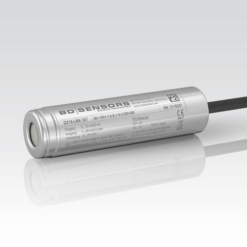 Capteur de niveau hydrostatique - LMK 307 - BD|SENSORS GmbH - pour eau / pour carburant / pour huile