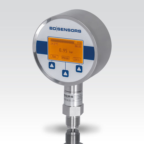 Manomètre absolu - DL 01 - BD|SENSORS GmbH - avec afficheur LCD / fileté / en acier inoxydable