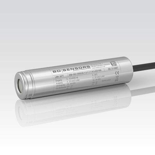 Capteur de niveau avec mesure de température - LMK 307 T - BD|SENSORS GmbH - hydrostatique / pour eau / pour carburant