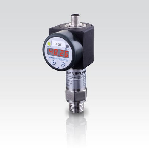 Pressostat-vacuostat électronique - DS 201 P - BD|SENSORS GmbH - pour liquides et gaz / en acier inoxydable / IP65