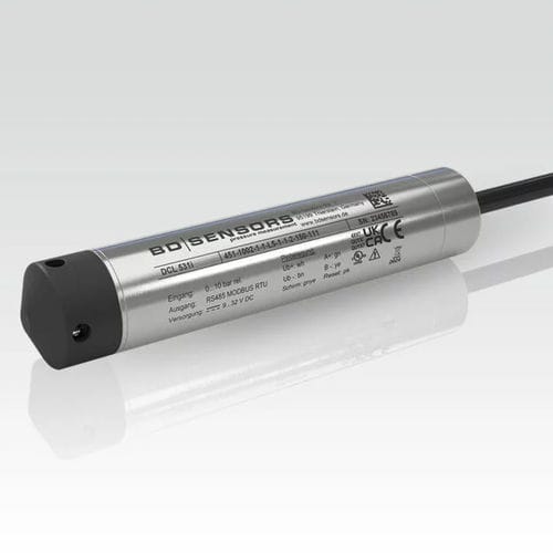 Sonde de niveau hydrostatique - DCL 531i - BD|SENSORS GmbH - pour huile / pour carburant / RS-485