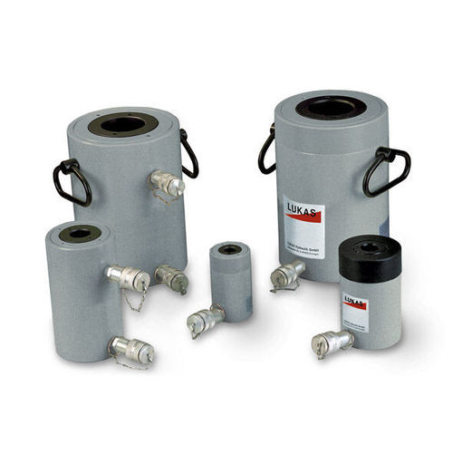 Vérin à piston creux - LHC series - LUKAS Hydraulik GmbH - hydraulique / simple effet / en acier