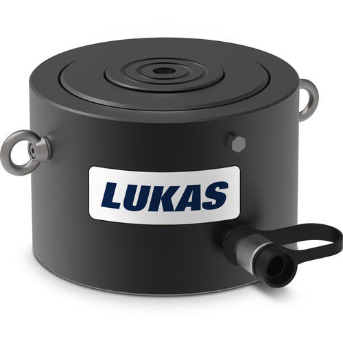 Vérin hydraulique - HSCC series - LUKAS Hydraulik GmbH - simple effet à rappel par gravité / durci / pour élévation