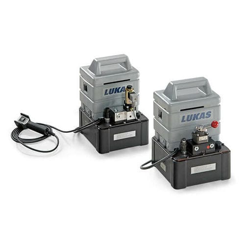 Groupe hydraulique à moteur électrique - PO 4 series - LUKAS Hydraulik GmbH - haute pression / pour engins mobiles / compact