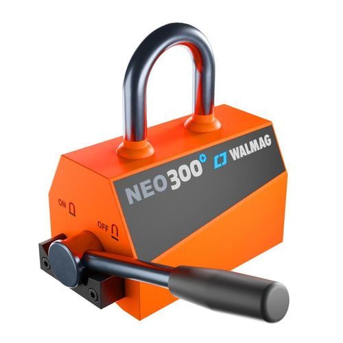 Aimant de levage permanent à commutation manuelle - NEOL Series - WALMAG MAGNETICS - pour tôle / pour tuyaux / pour barres en fer