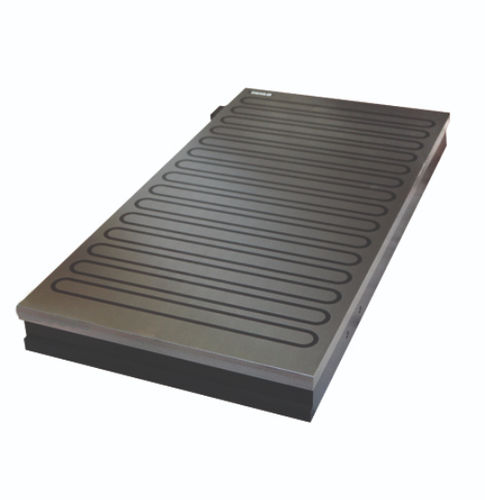 Plateau magnétique pour rectification - ELMG series - WALMAG MAGNETICS - avec séparation polaire parallèle