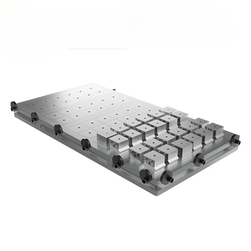 Plateau magnétique électro-permanent à pôles carrés - Mastermill - WALMAG MAGNETICS - électropermanent / rectangulaire / pour perçage