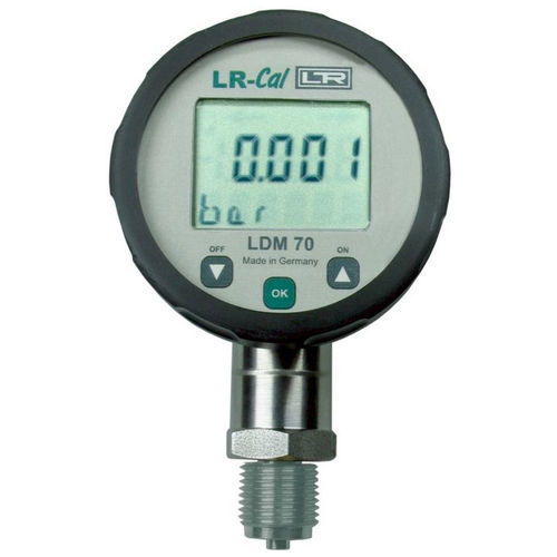 Manomètre numérique - LDM 70-K50 - DRUCK & TEMPERATUR Leitenberger GmbH - fileté / en acier inoxydable / électronique