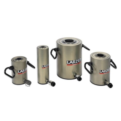 Vérin hydraulique - SAH series - Larzep - simple effet / à piston creux / fileté