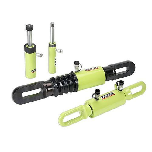 Vérin hydraulique - T-TE series - Larzep - télescopique / simple effet / pour applications de soudage