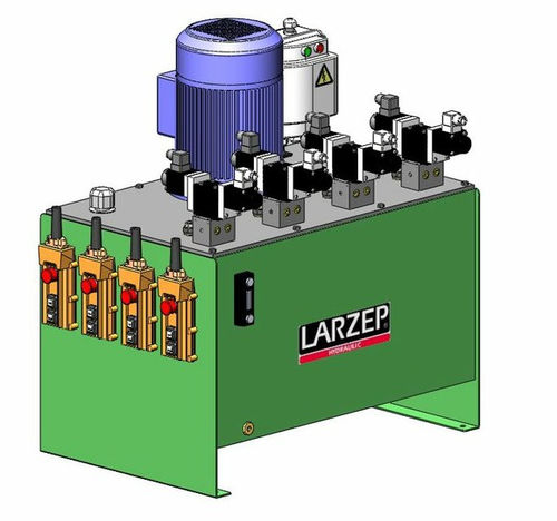 Groupe hydraulique à moteur électrique - HFM-HFE  - Larzep - multiusage / stationnaire