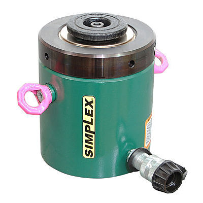 Cric bouteille - RLN1002 series - SIMPLEX - hydraulique / avec écrou de blocage