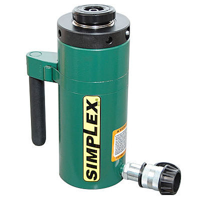 Cric bouteille - RLN5010 series - SIMPLEX - hydraulique / avec écrou de blocage