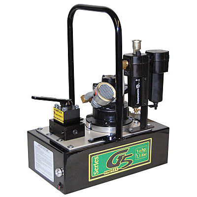 Pompe hydraulique à piston - G5 series - SIMPLEX - à palettes / actionnée par air
