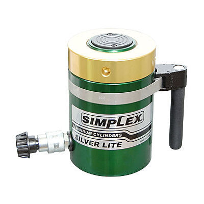 Vérin hydraulique - RAL504 series - SIMPLEX - simple effet / avec écrou de blocage