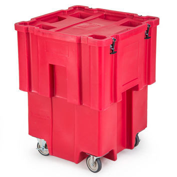 Conteneur à déchets en plastique - Segri-Med® - SNYDER INDUSTRIES - à chargement vertical / pour déchets médicaux / verrouillable