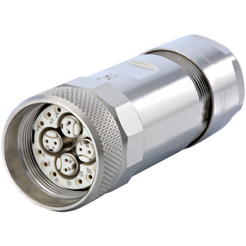 Connecteur pour câble - 7.108.600.000 - HUMMEL - de données / Ethernet / circulaire