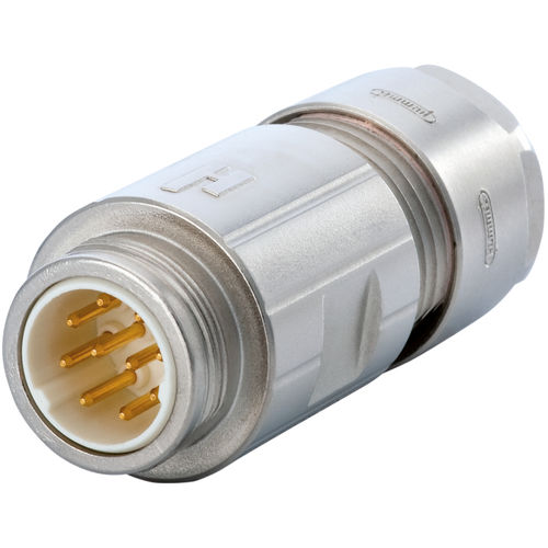 Connecteur de données - 7.820 series - HUMMEL - DIN / circulaire / verrouillable par vis