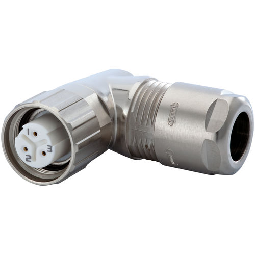Connecteur pour câble - 7.831 series  - HUMMEL - de données / DIN / à angle droit