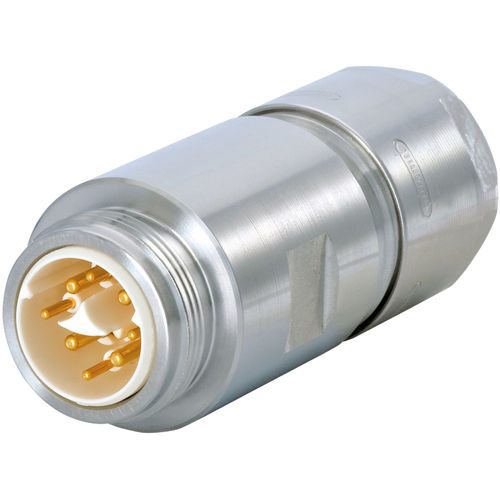 Connecteur de données - 7.824 series - HUMMEL - DIN / circulaire / enfichable