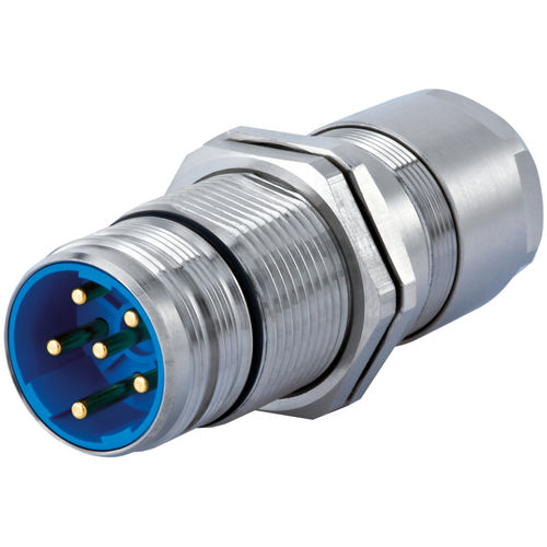 Connecteur hybride - 7.653.500.000 - HUMMEL - DIN / circulaire / enfichable