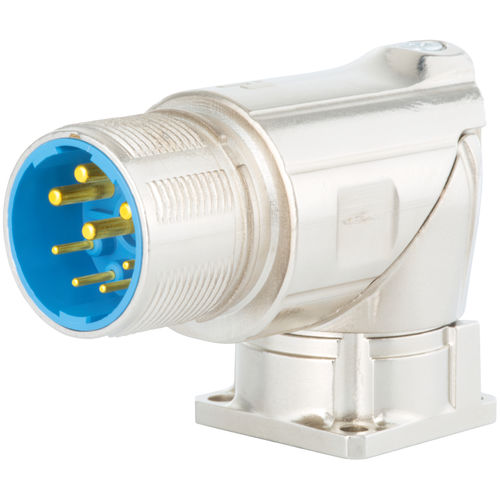 Connecteur hybride - 7.639.000.000 - HUMMEL - DIN / à angle droit / circulaire