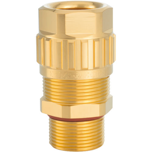 Presse-étoupe en polyamide - EXIOS +A2F - HUMMEL - en laiton / en laiton nickelé / en acier inoxydable