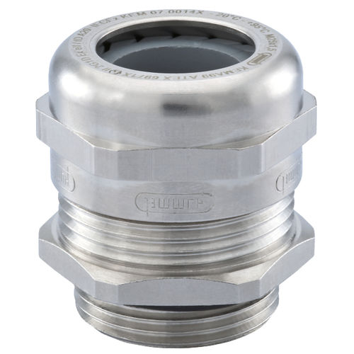 Presse-étoupe en polyamide - HSK-M-EMC-Ex - HUMMEL - en laiton nickelé / IP68 / IP69K