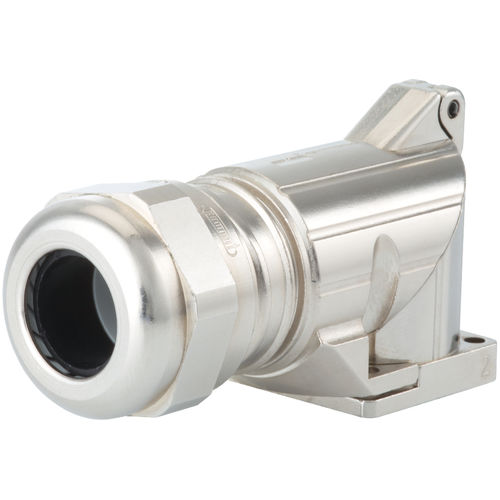 Presse-étoupe en laiton nickelé - HSK-M-W - HUMMEL - en polyamide / en caoutchouc nitrile butadiène (NBR) / IP68