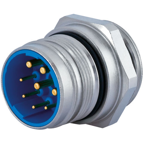 Connecteur hybride - 7.626.000.000 - HUMMEL - circulaire / enfichable / verrouillable par vis
