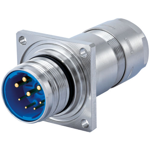 Connecteur hybride - 7.683.600.000 - HUMMEL - circulaire / enfichable / à bride