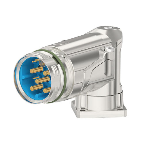 Connecteur hybride - 7.749.06 series - HUMMEL - à angle droit / circulaire / à sertir