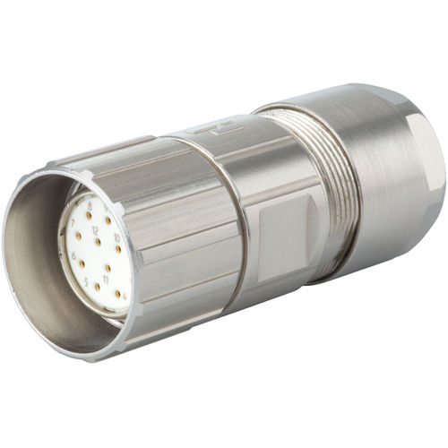 Connecteur de données - 7.1 series - HUMMEL - circulaire / verrouillable par vis / M23