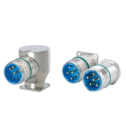Connecteur pour panneaux - 7.6 series - HUMMEL - d'alimentation électrique / DIN / à angle droit