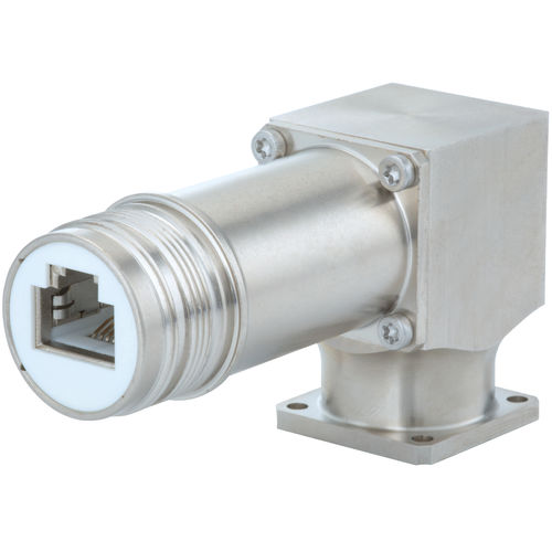 Connecteur de données - 7R43108000 - HUMMEL - RJ45 / à angle droit / circulaire