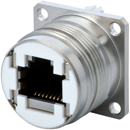Connecteur de données - 7R45008000 - HUMMEL - RJ45 / circulaire / à bride