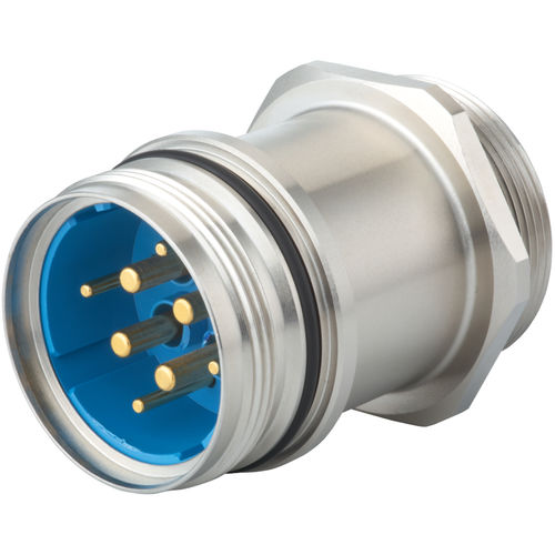 Connecteur d'alimentation électrique - 7.742.043.000 - HUMMEL - circulaire / à sertir / enfichable