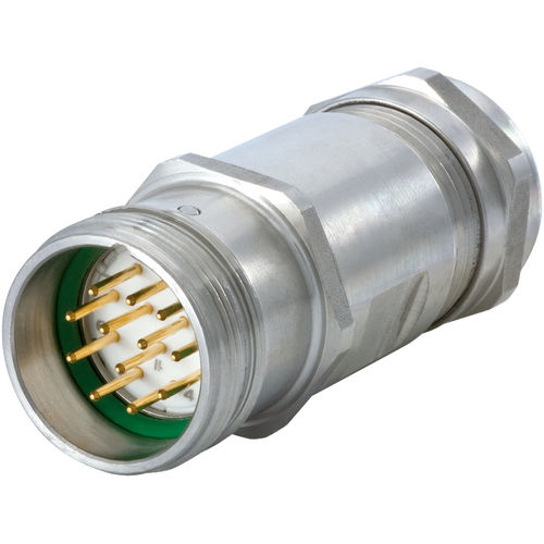 Connecteur de données - 7.24 series - HUMMEL - à sertir / verrouillable par vis / en inox