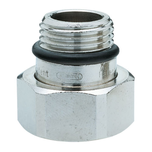Raccord hydraulique - 2 908 3412 01 - HUMMEL - fileté / en laiton nickelé