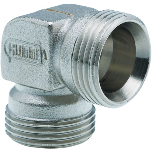 Raccord hydraulique - 2 253 349 Series - HUMMEL - fileté / coudé / en laiton nickelé