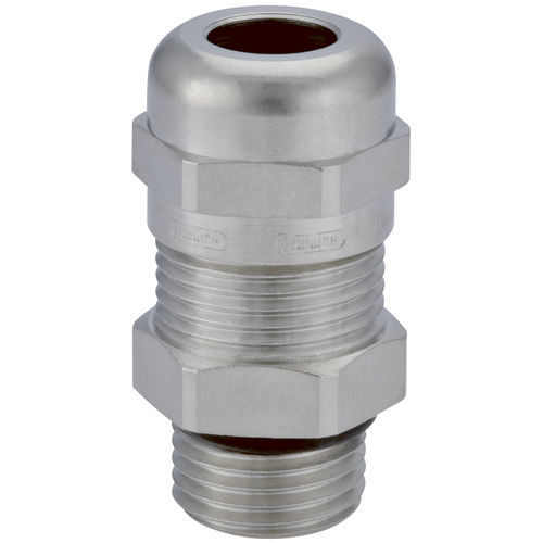 Presse-étoupe en laiton nickelé - HSK-M-EMC-D - HUMMEL - en caoutchouc nitrile butadiène (NBR) / IP68 / IP69K