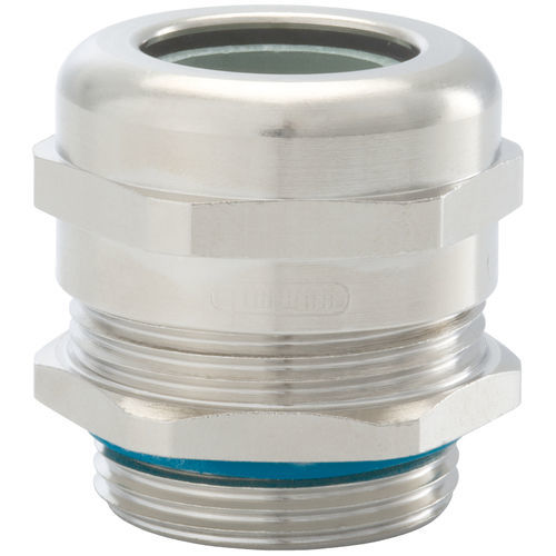 Presse-étoupe en laiton nickelé - HSK-M-PVDF-EMC - HUMMEL - en caoutchouc nitrile butadiène (NBR) / IP68 / IP69K