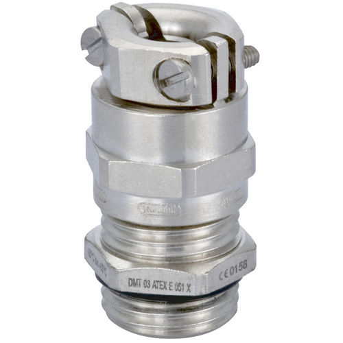 Presse-étoupe en polyamide - HSK-MZ-EMC-Ex - HUMMEL - en laiton nickelé / IP68 / IP69K