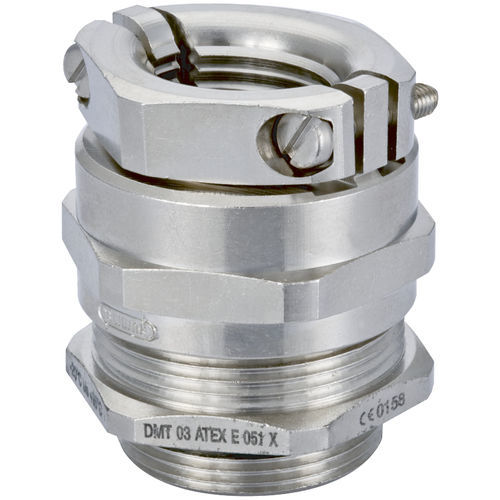 Presse-étoupe en laiton nickelé - HSK-MZ-PVDF-Ex - HUMMEL - IP68 / IP69K / antidéflagrant