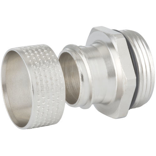 Raccord fileté - 1.57 series - HUMMEL - en laiton nickelé / femelle / NPT