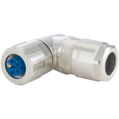 Connecteur de câbles - A712-7 Series - HUMMEL - d'alimentation électrique / à angle droit / verrouillable par vis