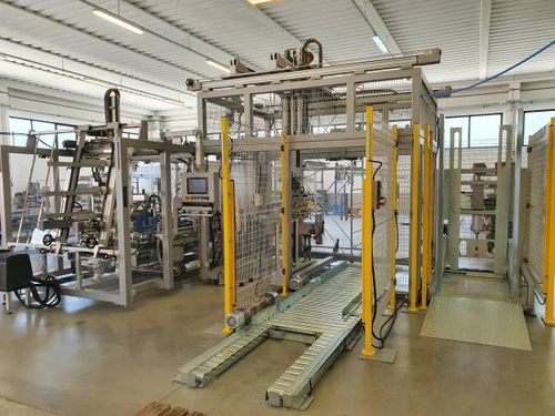 Palettiseur à portique - Mad Automation Srl - compact