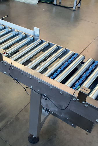 Convoyeur à rouleaux - Mad Automation Srl - de transport / pour palettes / de caisse