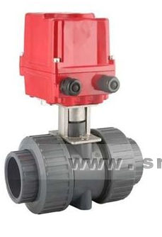 Vanne à boisseau sphérique - T-EAV 913 series - SMS-TORK - à commande électrique / en plastique / à 2 voies