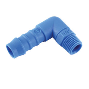 Raccord hydraulique - 12446952048  - TEFEN - cannelé / coudé à 90° / BSPT